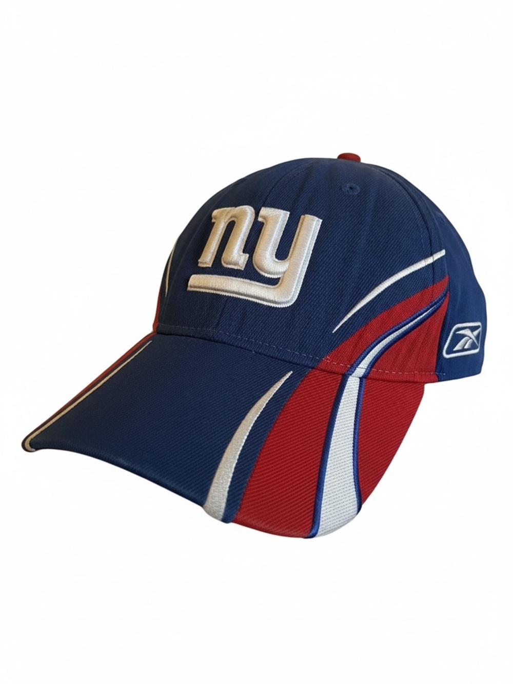 NFL Blue and Red NY Embroidered Logo Cap